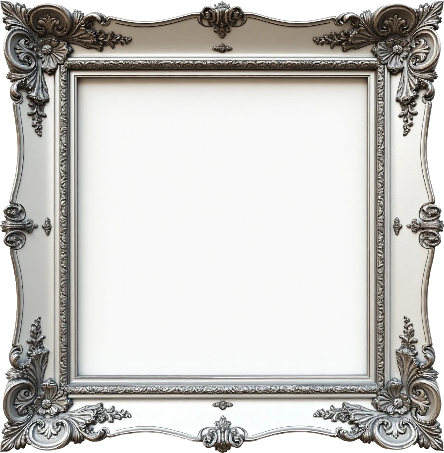 Ornate Silver Frame